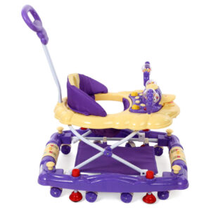 LuvLap Comfy Baby Walker Cum Rocker (18232) - Purple-14620