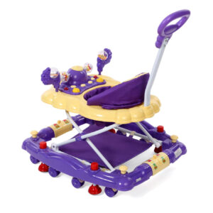 LuvLap Comfy Baby Walker Cum Rocker (18232) - Purple-14626