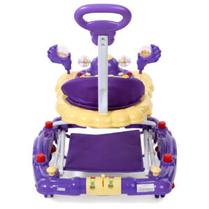 LuvLap Comfy Baby Walker Cum Rocker (18232) - Purple-14623