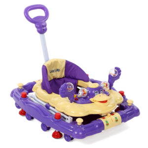 LuvLap Comfy Baby Walker Cum Rocker (18232) - Purple-14619