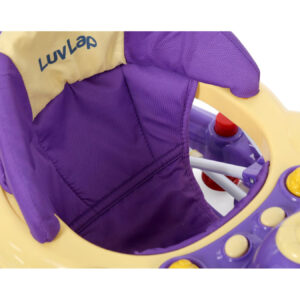 LuvLap Comfy Baby Walker Cum Rocker (18232) - Purple-14624