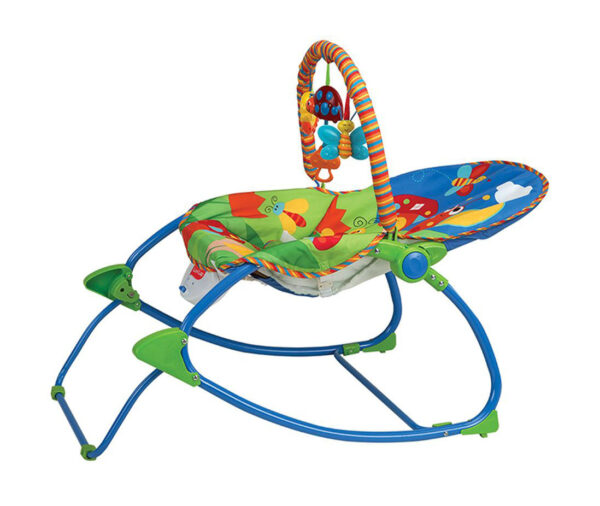 Luvlap Butterfly Toddler Rocker (18201) - Multi Color-14629