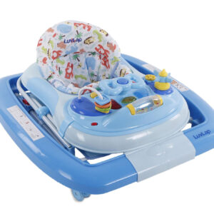 LuvLap Grand Baby Walker Cum Rocker (18297) - Blue-14637