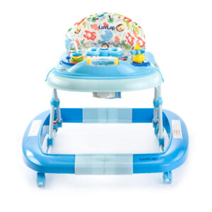 LuvLap Grand Baby Walker Cum Rocker (18297) - Blue-14638