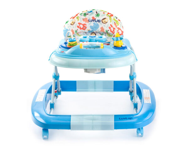 LuvLap Grand Baby Walker Cum Rocker (18297) - Blue-14638