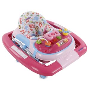 LuvLap Grand Baby Walker Cum Rocker (18298) - Pink-14656