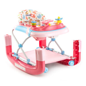 LuvLap Grand Baby Walker Cum Rocker (18298) - Pink-14657