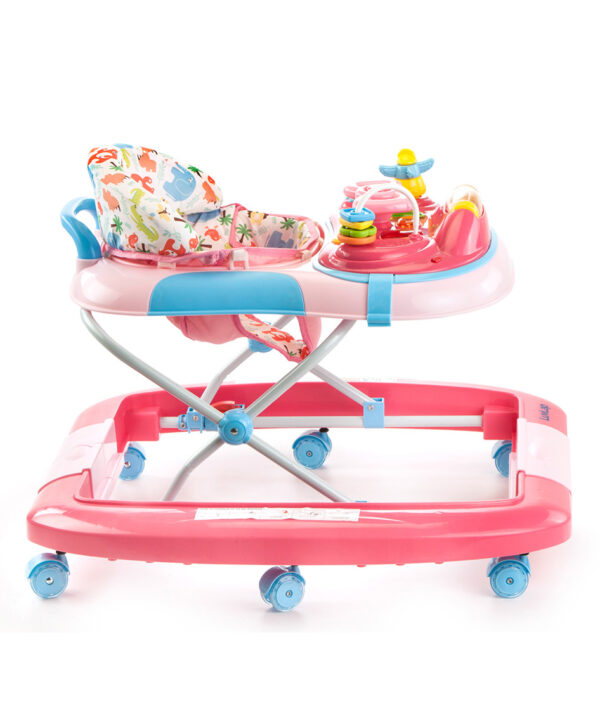 LuvLap Grand Baby Walker Cum Rocker (18298) - Pink-14655