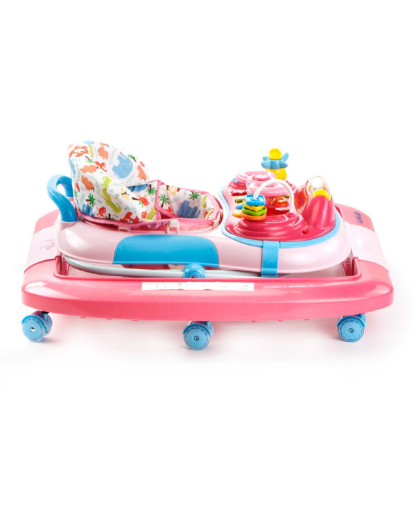 LuvLap Grand Baby Walker Cum Rocker (18298) - Pink-14658