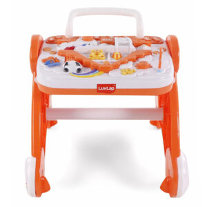 LuvLap Baby Musical Activity Walker (18345) - Orange-14702