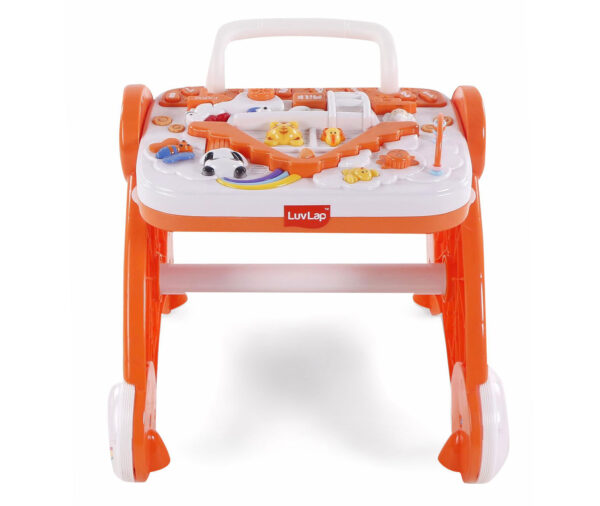 LuvLap Baby Musical Activity Walker (18345) - Orange-14702