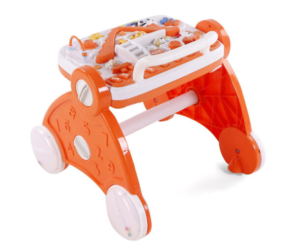 LuvLap Baby Musical Activity Walker (18345) - Orange-14705