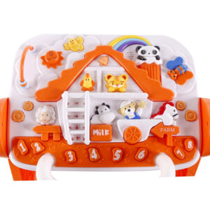 LuvLap Baby Musical Activity Walker (18345) - Orange-14707