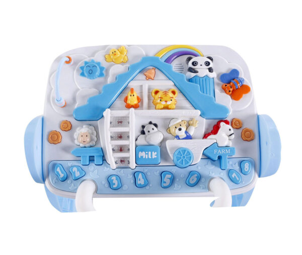 LuvLap Baby Musical Activity Walker (18346) - Blue-14720