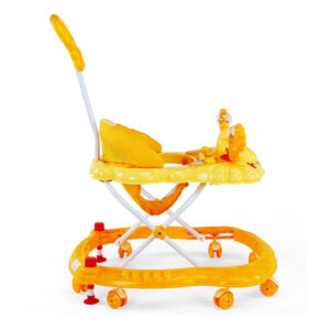 LuvLap Sunshine Musical Baby Walker (18128) - Yellow-14731