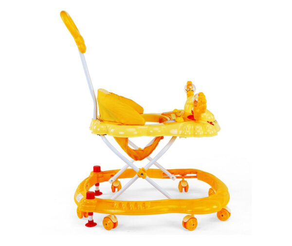 LuvLap Sunshine Musical Baby Walker (18128) - Yellow-14731