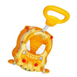 LuvLap Sunshine Musical Baby Walker (18128) - Yellow-14729