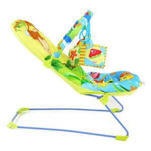 LuvLap Baby Bouncer Fish Print (18168) - Multi Colour-14763