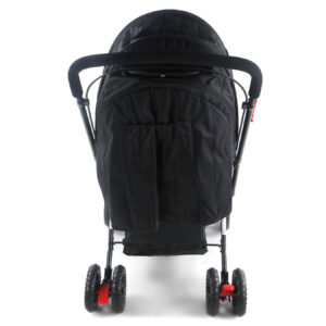 LuvLap Starshine Baby Stroller cum Pram (18305) - Black-14831