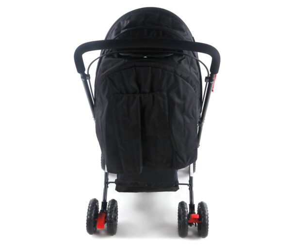 LuvLap Starshine Baby Stroller cum Pram (18305) - Black-14831