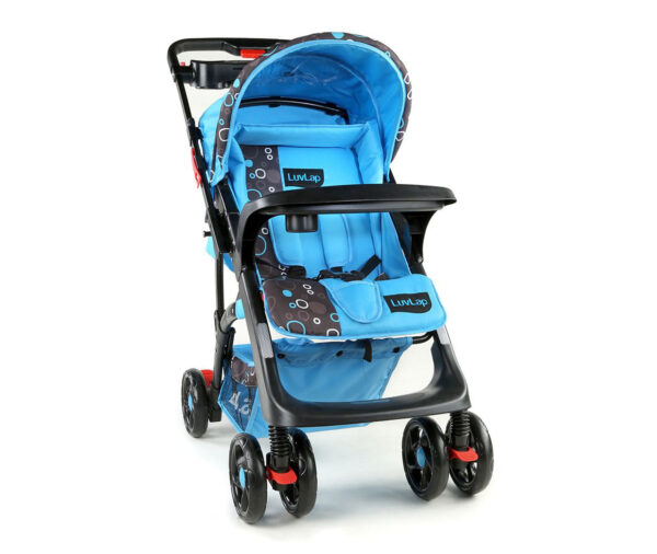 LuvLap Sports Stroller 18243 - Blue-0