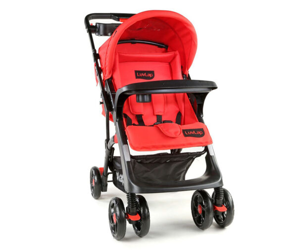 LuvLap Sports Stroller 18250 - Red-0