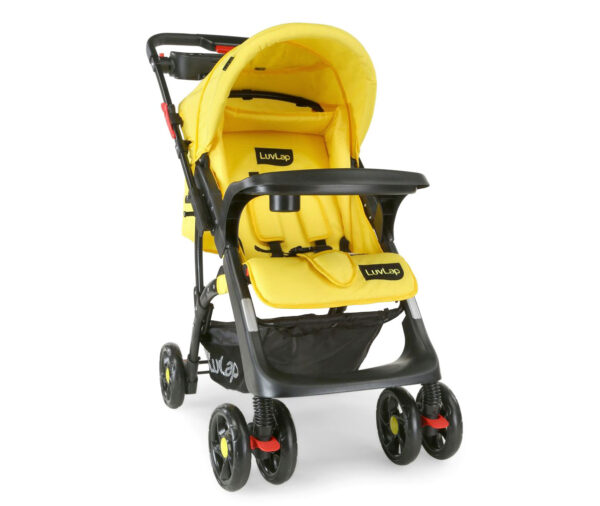 LuvLap Sports Stroller 18243 - Yellow-0