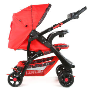 LuvLap Sports Stroller 18242 - Red-14902