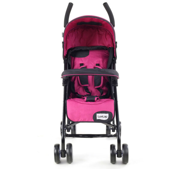 LuvLap City Baby Stroller Buggy (18279) - Pink-14935