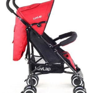 LuvLap City Baby Stroller Buggy (18280) - Red-14948