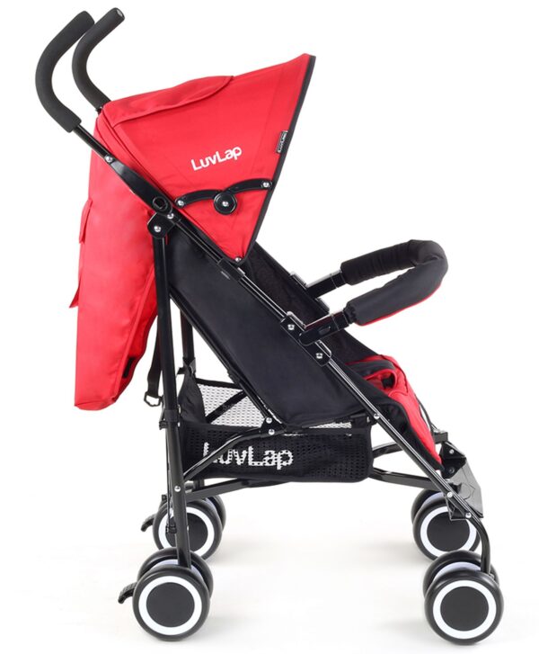 LuvLap City Baby Stroller Buggy (18280) - Red-14948