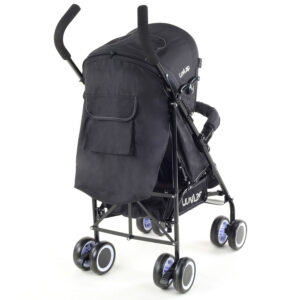 LuvLap City Baby Buggy Cum Stroller (18277) - Black-14967