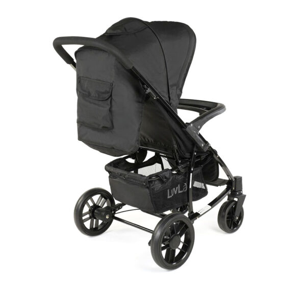 LuvLap Elite Baby Pram Stroller 18350 - Black-14977