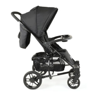 LuvLap Elite Baby Pram Stroller 18350 - Black-14976