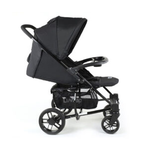 LuvLap Elite Baby Pram Stroller 18350 - Black-14983