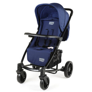 LuvLap Elite Baby Pram Stroller 18351 - Blue-0