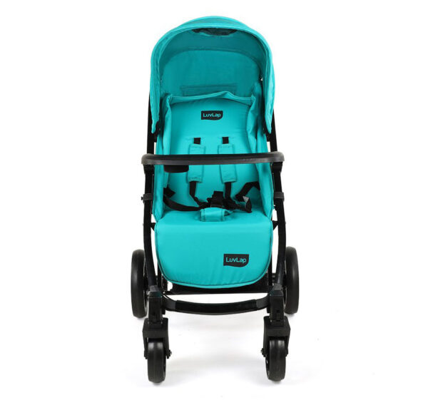 LuvLap Elite Baby Pram Stroller 18354 - Sea Green-15026