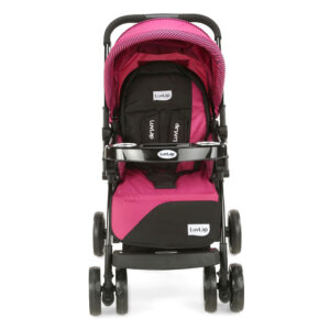 LuvLap Galaxy Baby Stroller (18259) - Pink & Black-15033