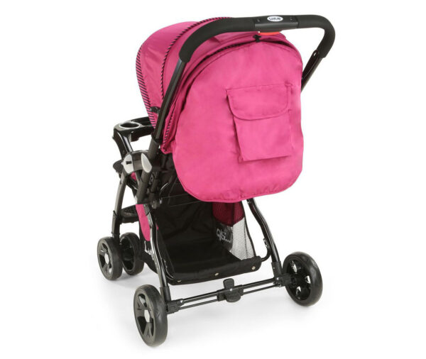 LuvLap Galaxy Baby Stroller (18259) - Pink & Black-15030