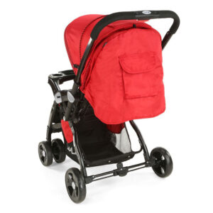 LuvLap Galaxy Baby Stroller (18258) - Red & Black-15042