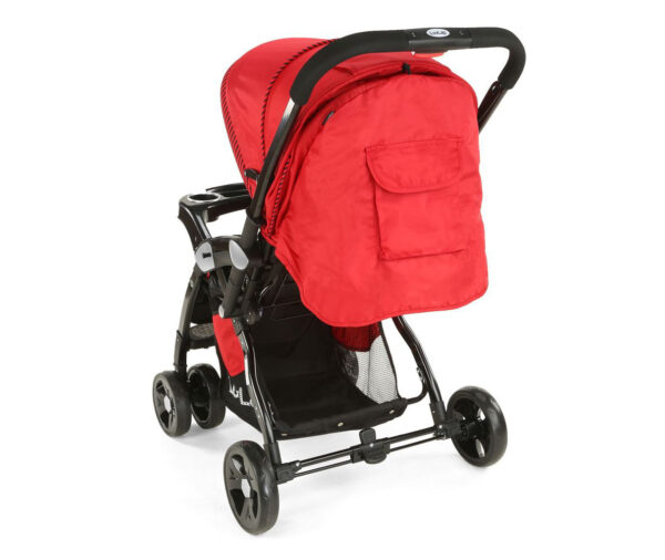 LuvLap Galaxy Baby Stroller (18258) - Red & Black-15042