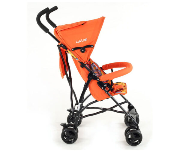 LuvLap Tutti Frutti Baby Stroller Buggy 18274 - Orange-15083