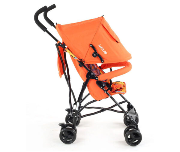 LuvLap Tutti Frutti Baby Stroller Buggy 18274 - Orange-15078
