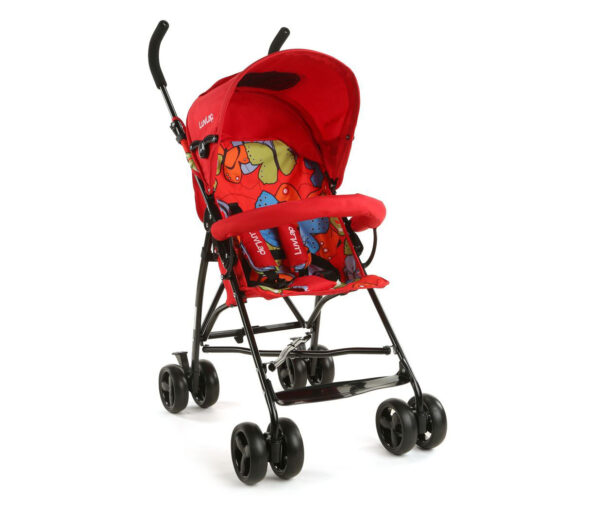 LuvLap Tutti Frutti Baby Stroller Buggy 18273 - Red-0