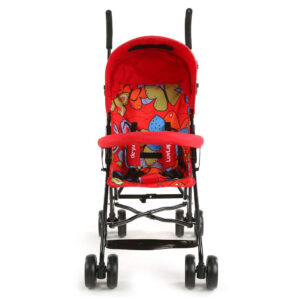 LuvLap Tutti Frutti Baby Stroller Buggy 18273 - Red-15125