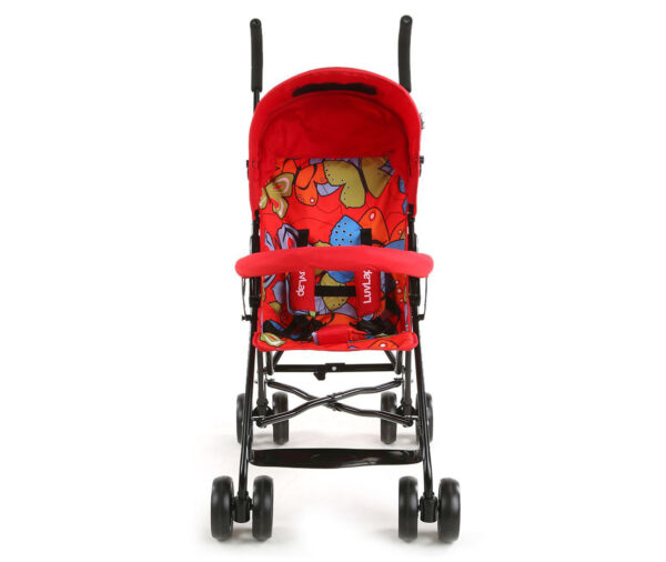 LuvLap Tutti Frutti Baby Stroller Buggy 18273 - Red-15125