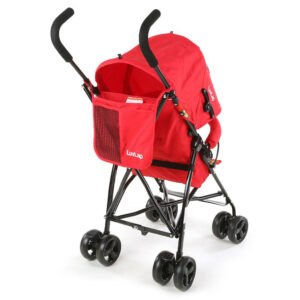 LuvLap Tutti Frutti Baby Stroller Buggy 18273 - Red-15119