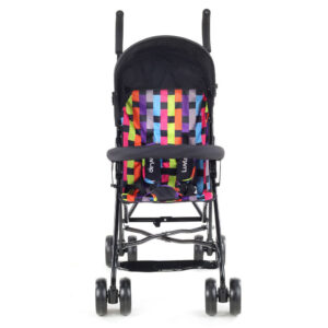 LuvLap Tutti Frutti Baby Stroller Buggy (18276) - Black-15134