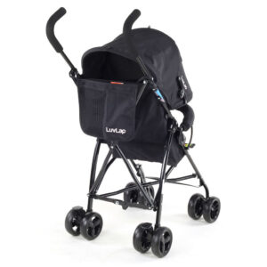 LuvLap Tutti Frutti Baby Stroller Buggy (18276) - Black-15133