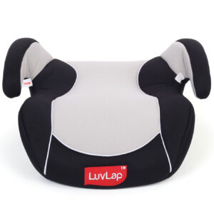 LuvLap Backless Booster Baby Car Seat - Grey-15190